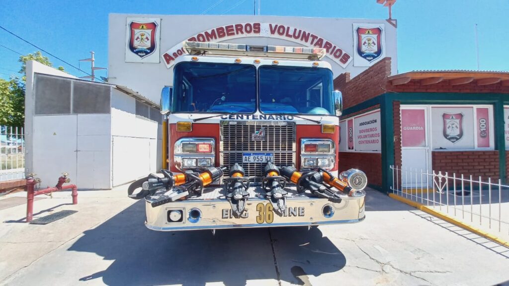 Bomberos Voluntarios de Centenario adquieren herramientas para emergencias y rescates