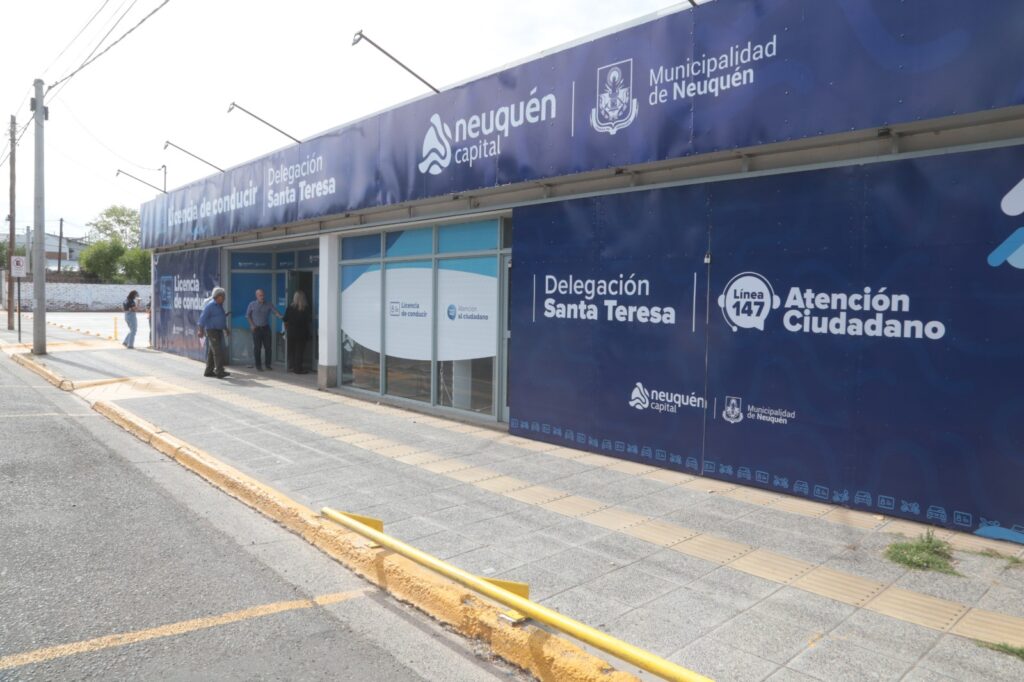 Inauguraron la renovación de la sede de Licencias de Conducir de Santa Teresa