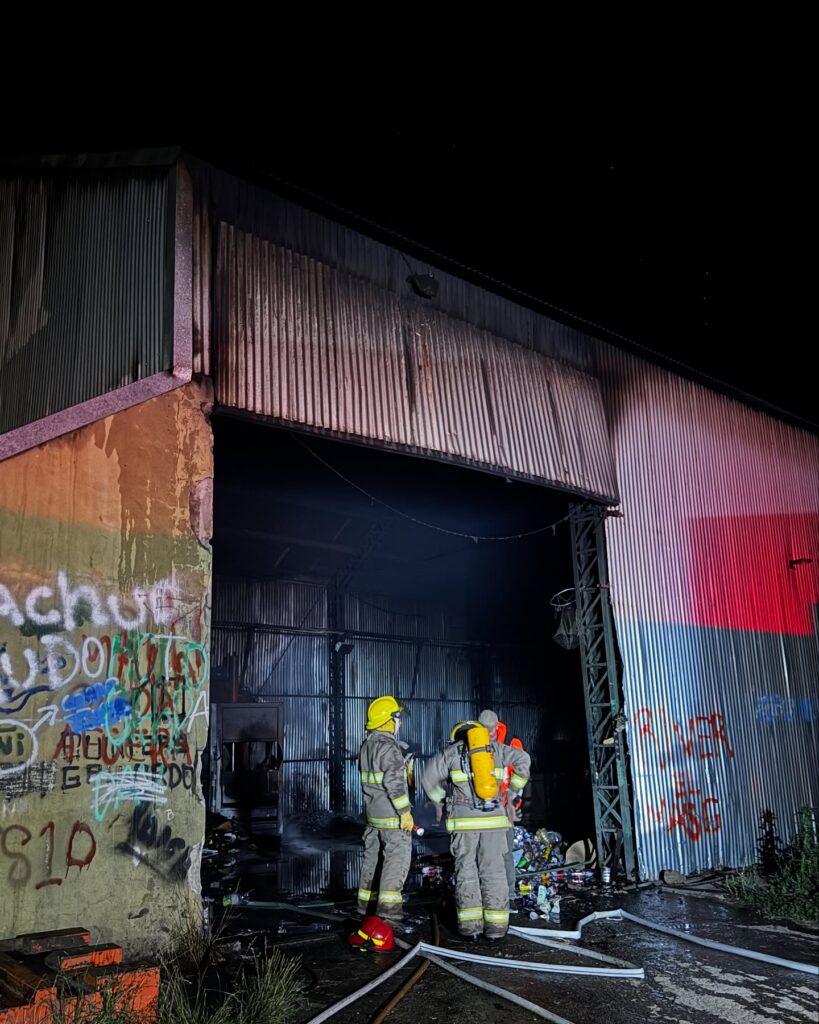 Incendio destruyó la planta de residuos sólidos urbanos en Aluminé