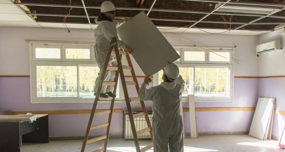 Hay 43 obras educativas en marcha con financiamiento de provincia