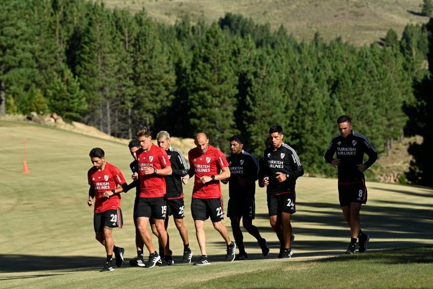 River llega a San Martín de los Andes para realizar la pretemporada