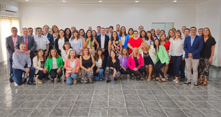 Reunión con jueces de paz de toda la provincia