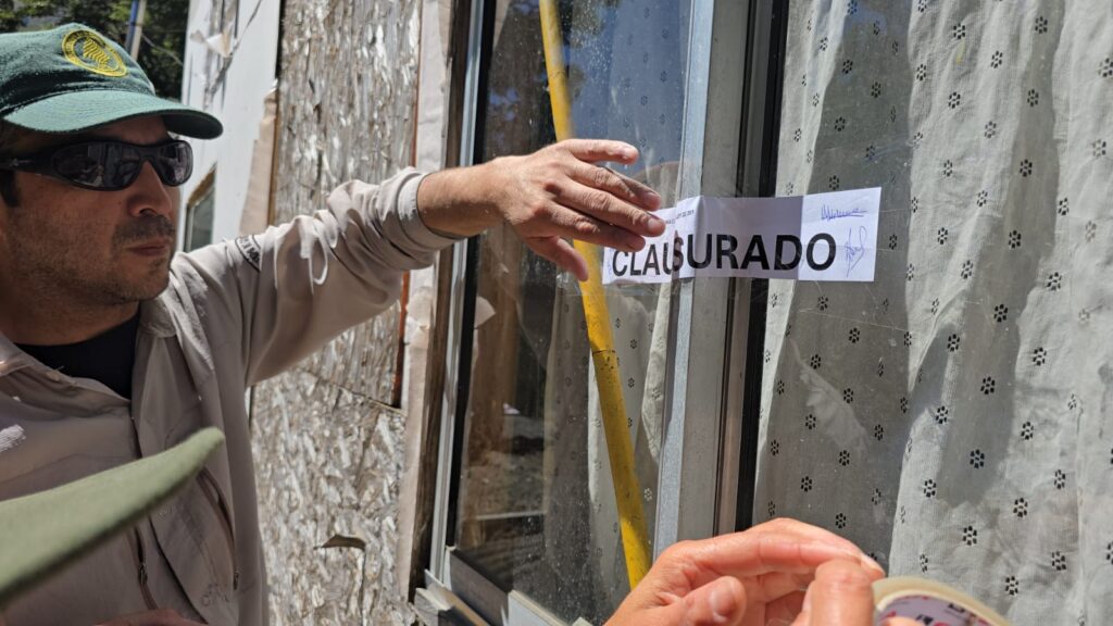 Clausuran un camping ilegal en Lago Gutiérrez