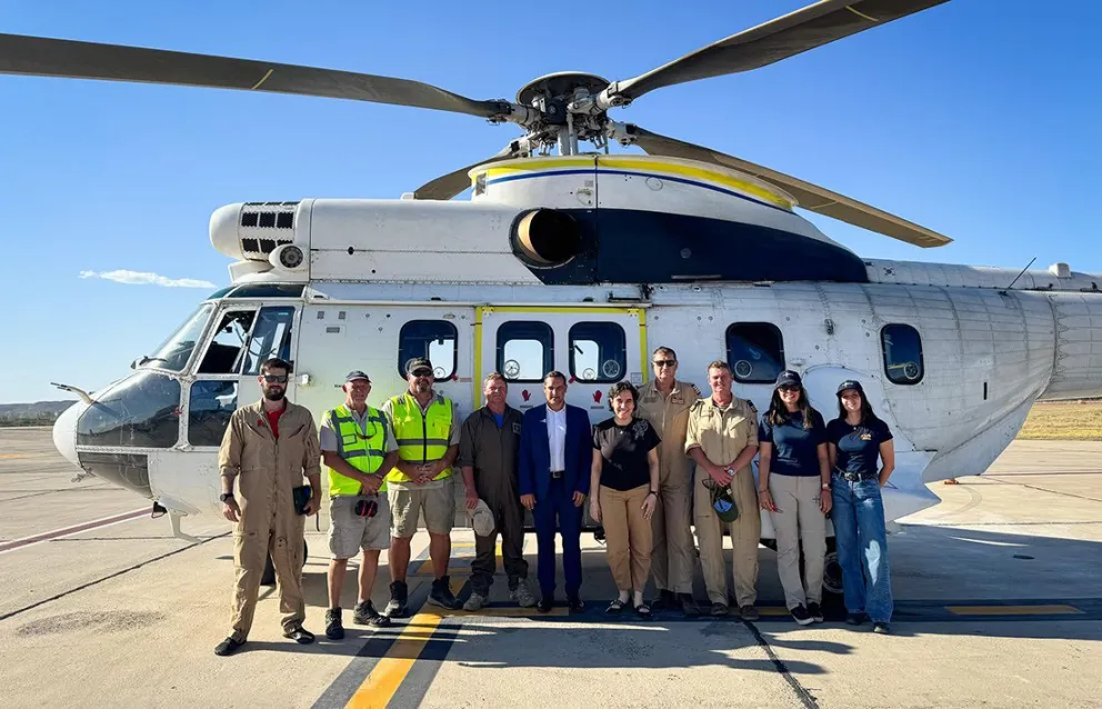 Neuquén y Chile unen fuerzas para combatir los incendios en la cordillera