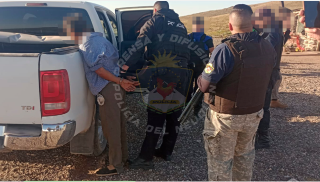 Capturan a prófugo con condena por abuso sexual: estaba en la zona rural de Auca Mahuida