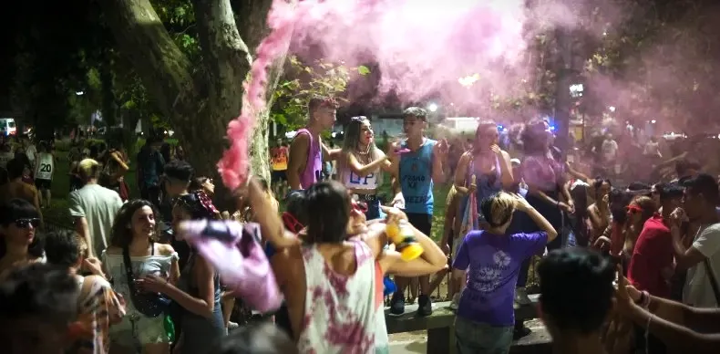 Controles en Villa La Angostura para prevenir el uso de pirotecnia durante el UPD