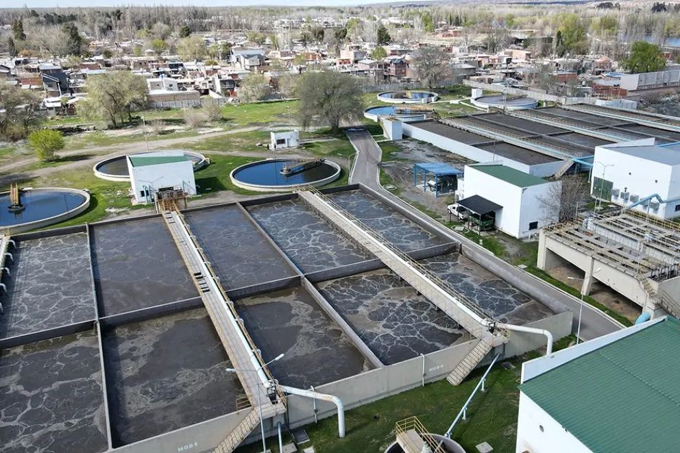 Neuquén optimiza la planta cloacal más relevante de la provincia