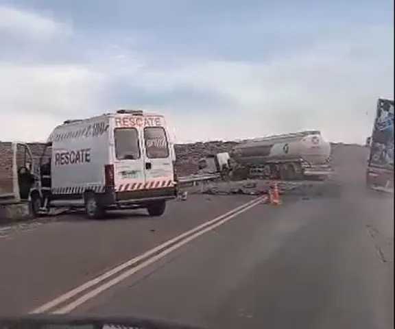 Un muerto y una mujer grave tras un accidente en la Ruta 237