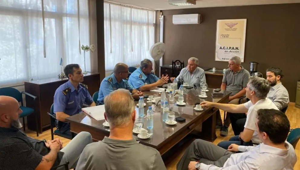 ACIPAN mantuvo un encuentro con la Policía para tratar la seguridad comercial