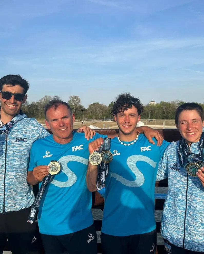 Matías Contreras subió al podio con una medalla de bronce en el Panamericano de Alabama