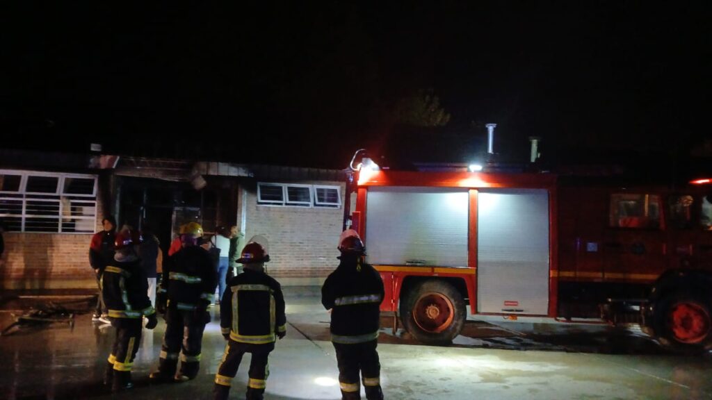 Incendio en la Escuela Primaria 342 de San Patricio del Chañar