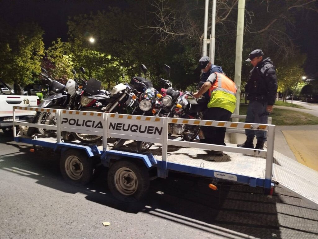 Secuestran 37 motos y 10 autos en un operativo realizado en Unión de Mayo