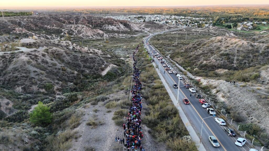 Senderismo, cultura y deporte: así fue el 5° Trekking Nocturno