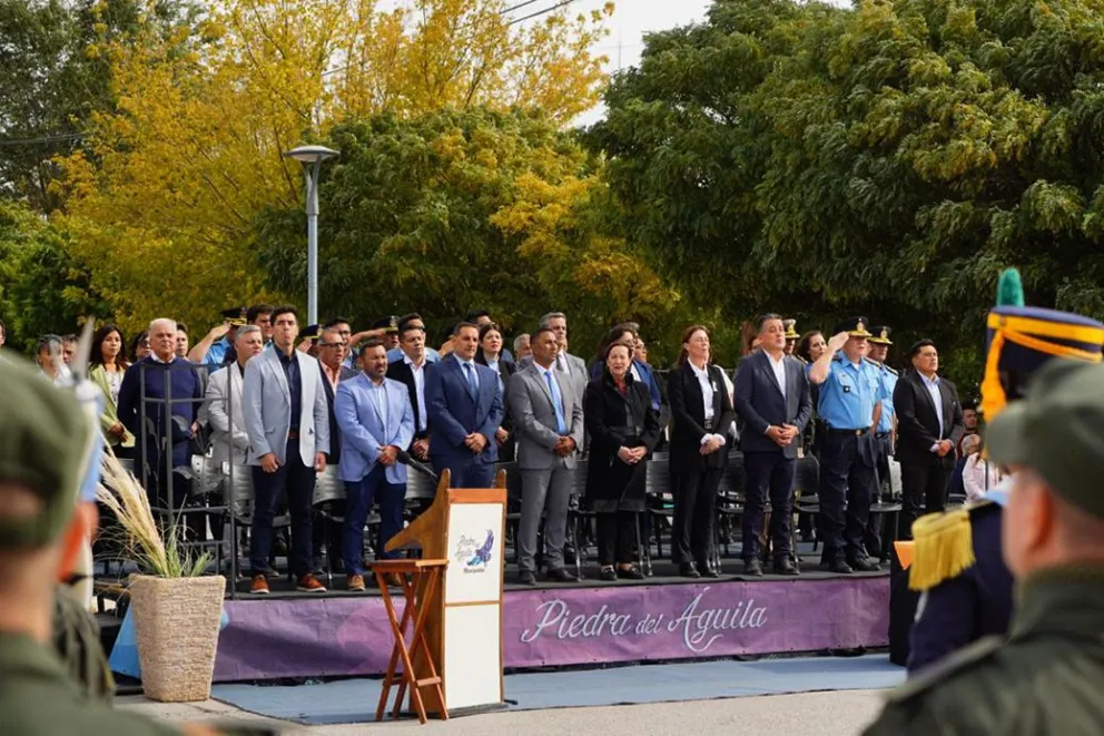 Seguridad Interior se instala en Piedra del Águila
