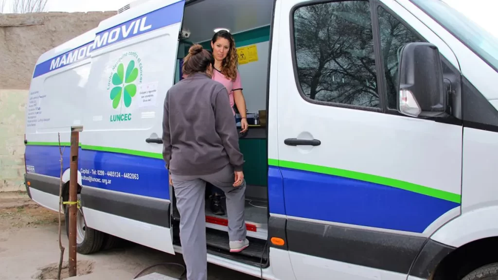Comienza el recorrido del mamógrafo móvil por comunidades del centro oeste neuquino