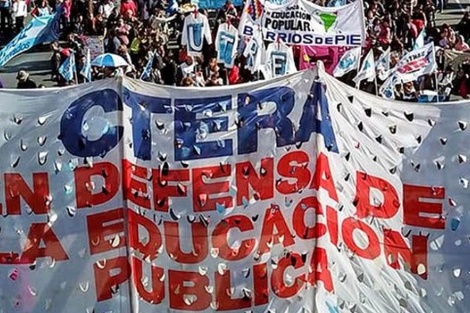 CTERA anunció paro docente el 10 de abril en reclamo salarial y educativo