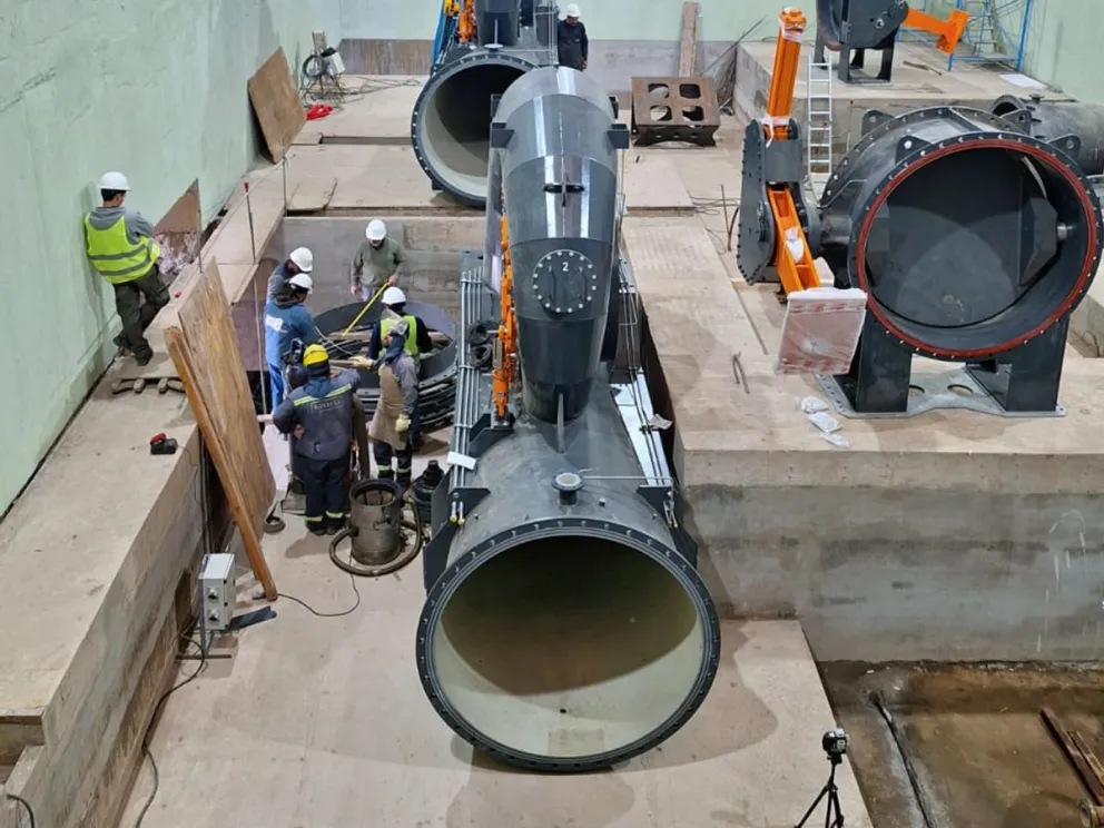 Etapa decisiva en el Proyecto Nahueve: inicia el montaje electromecánico