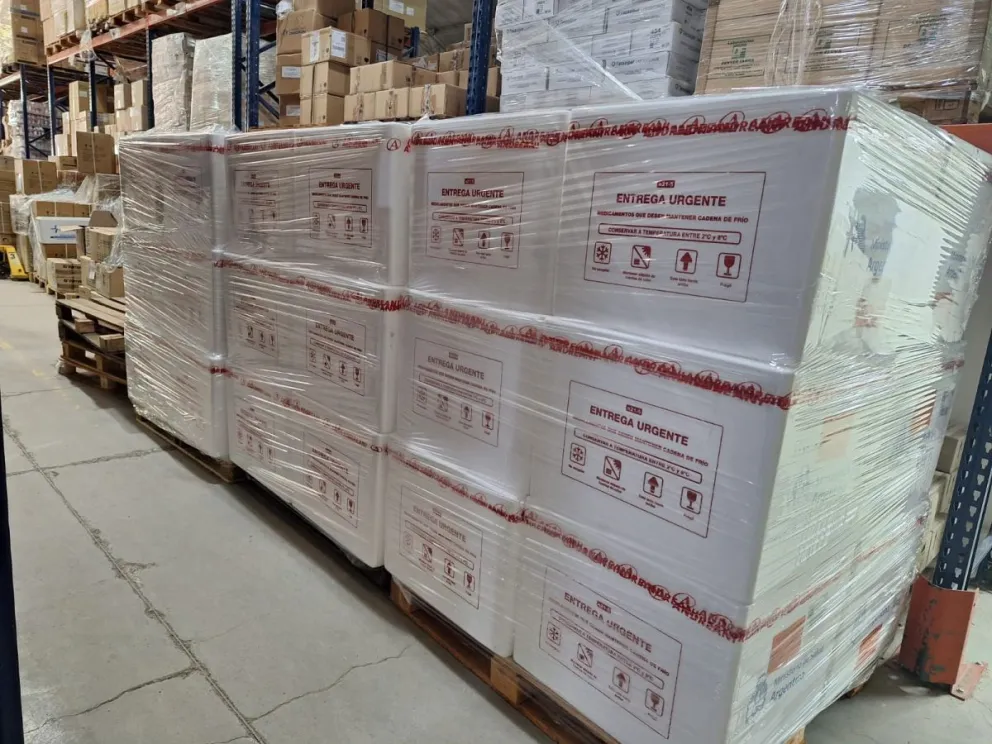 Llegaron vacunas esenciales para centros de salud de la provincia