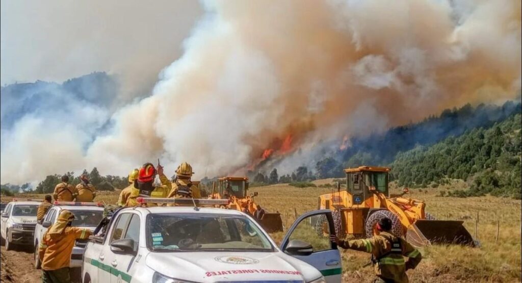 Controlaron el incendio en Valle Magdalena tras un mes de trabajo