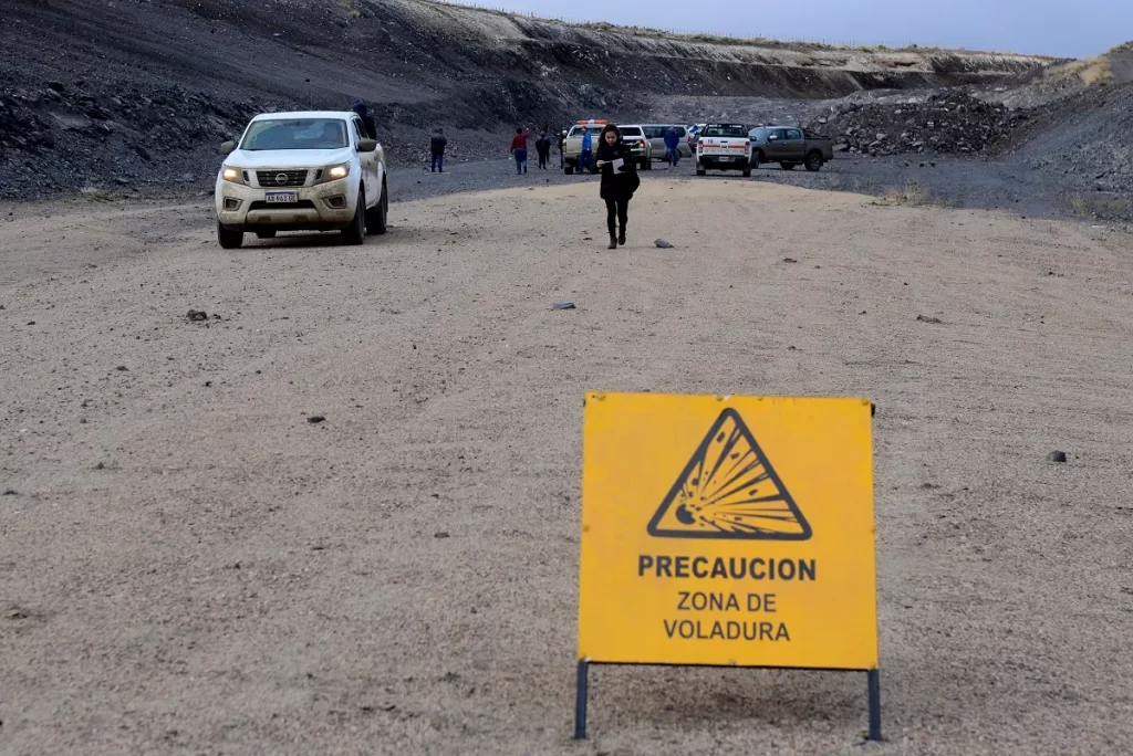 Trabajos en la Ruta 23: circulación restringida por voladuras controladas