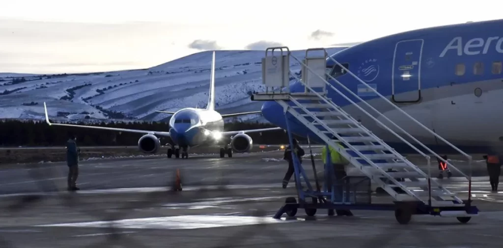 Cierre temporal del aeropuerto de San Martín de los Andes por tareas preventivas