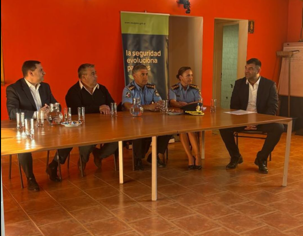 El Huecú tendrá capacitaciones preventivas en seguridad ciudadana