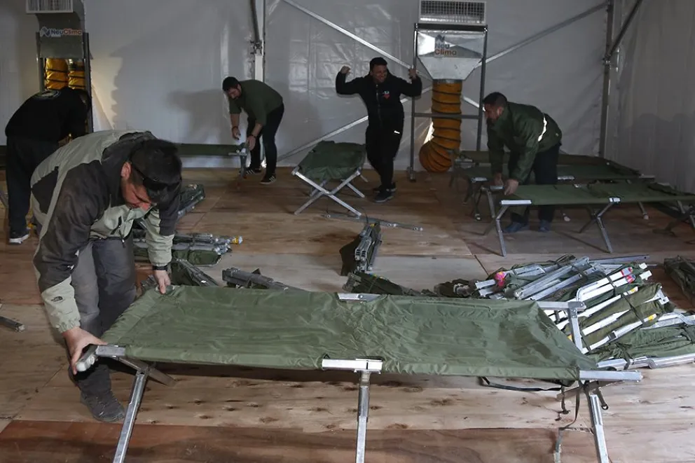 Un lugar seguro ante el frío extremo para quienes viven en la calle