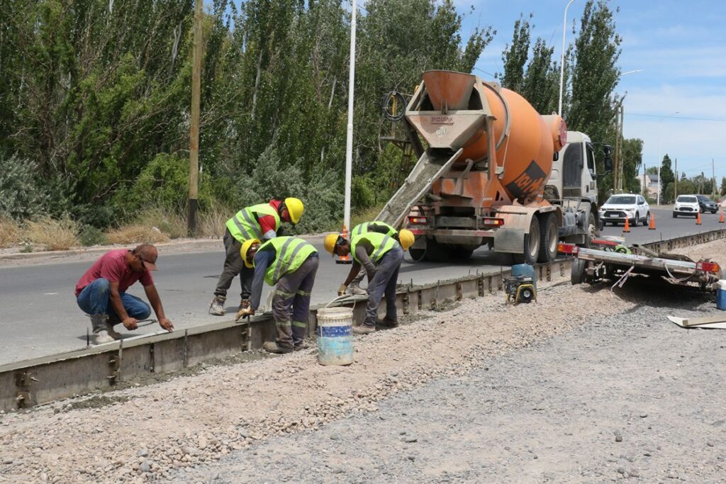 Por el clima, siguen las obras en Ruta 7 una semana más