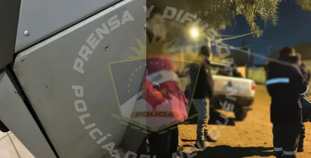 Demoran a dos hombres por intento de daño a un cajero automático en barrio Melipal