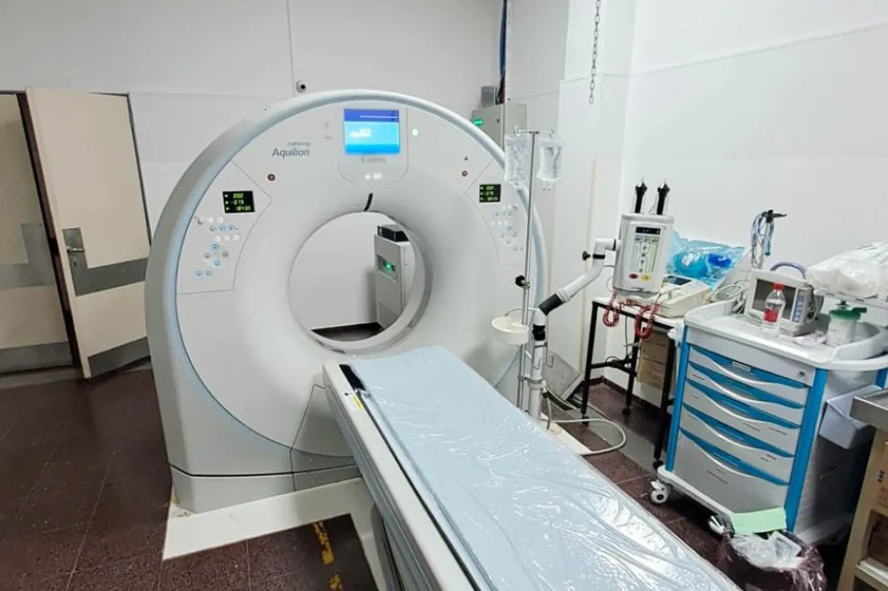 Nuevo tomógrafo en el Hospital Heller