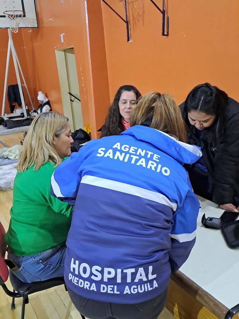 Albergues municipales contuvieron a turistas afectados por el temporal