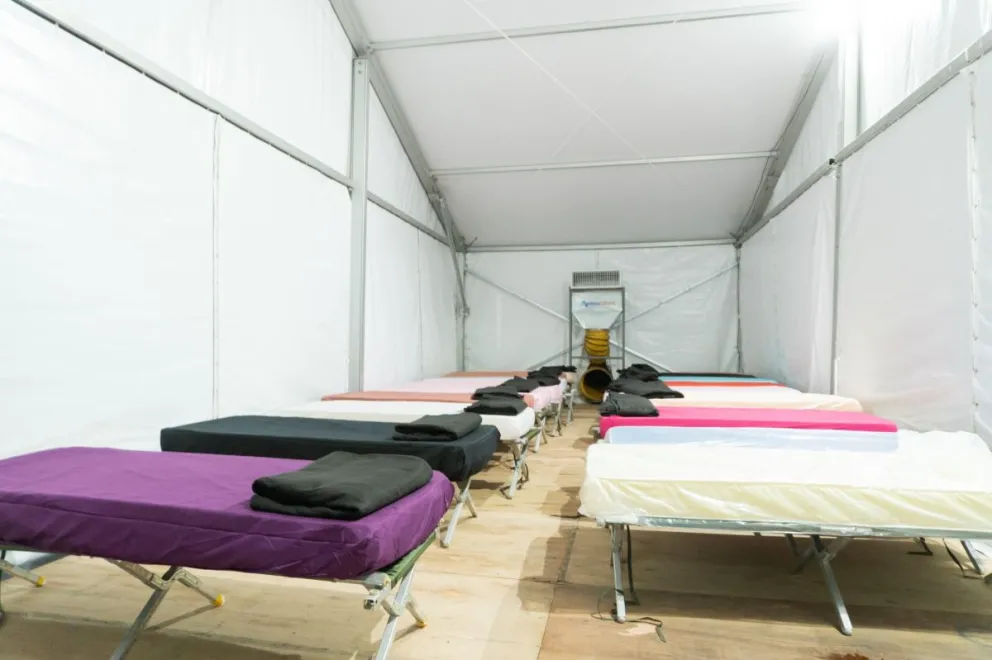 “Un lugar para dormir” cambia su horario ante condiciones climáticas