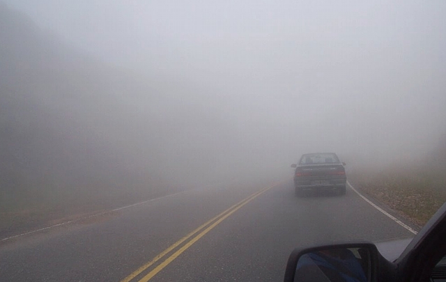 Bancos de niebla complican la visibilidad en rutas del Alto Valle