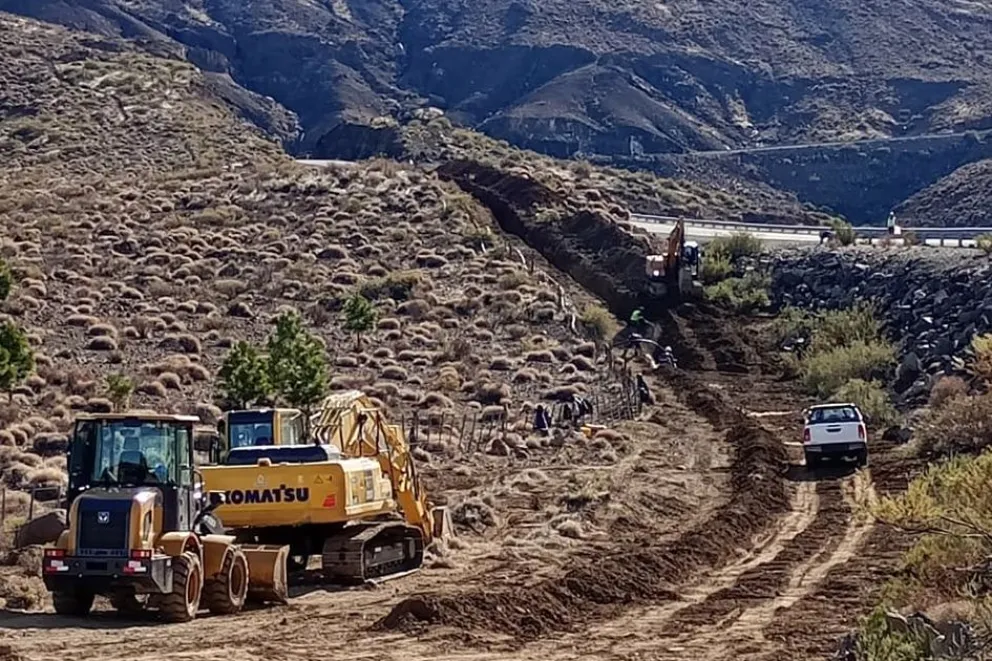 Guañacos ya tiene gas natural y avanza la obra hacia Las Ovejas