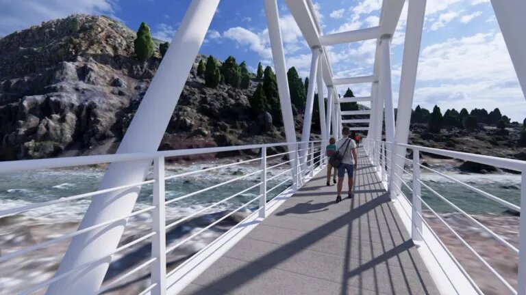 Tras 30 años, licitan pasarela clave para Cuyín Manzano