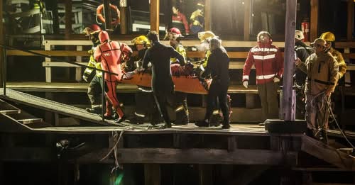 Accidente en el lago Lácar: un rescatado y búsqueda activa de posibles desaparecidos