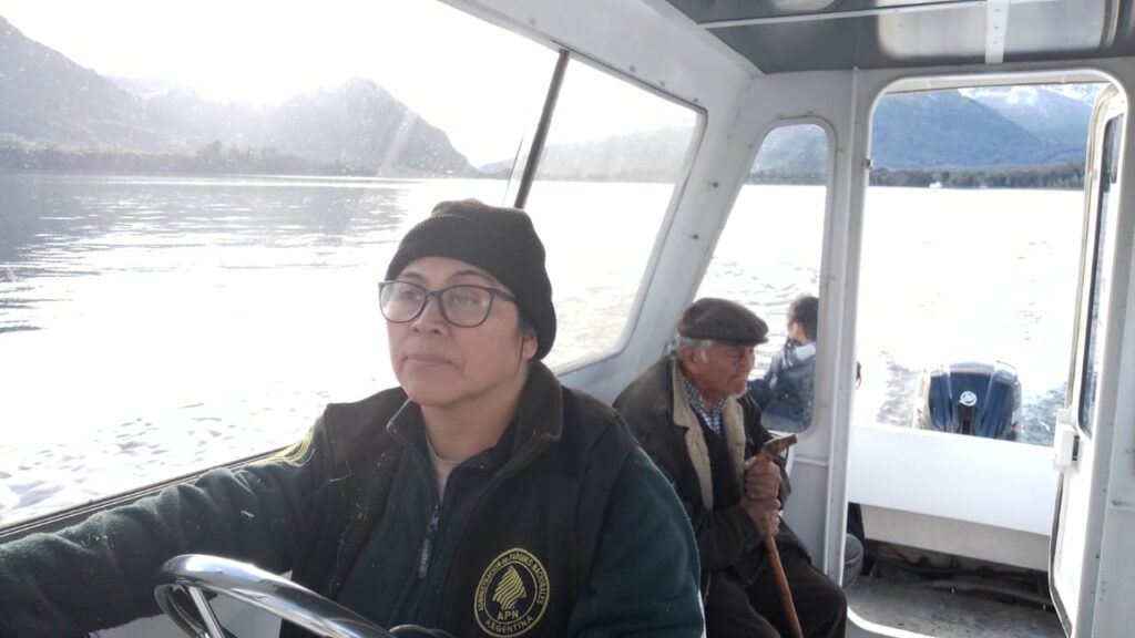 Un hombre centenario recibió asistencia en el Lago Huechulafquén