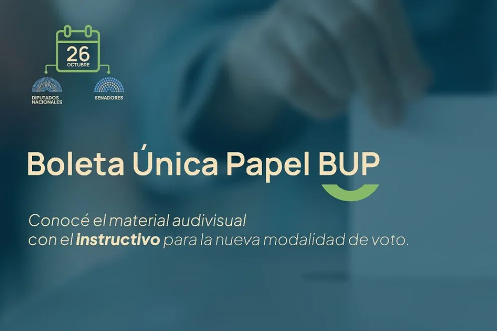 La Boleta Única Papel ya se explica en distintas localidades