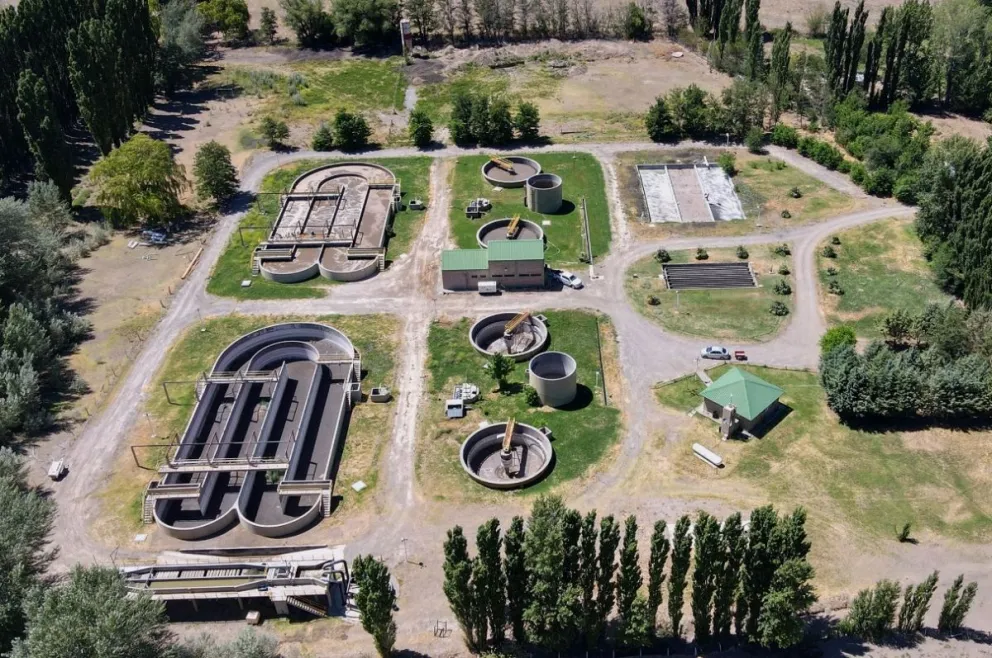 Chos Malal: nuevos equipos de aireación en la planta cloacal