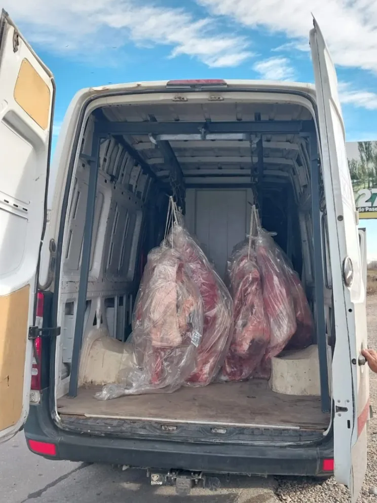 Operativo en Senillosa: decomisan casi una tonelada de carne sin refrigeración