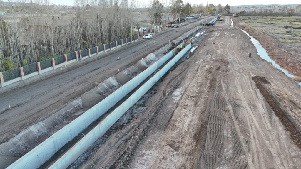 Avenida Crouzeilles: pavimento, pluviales y obras de infraestructura en marcha