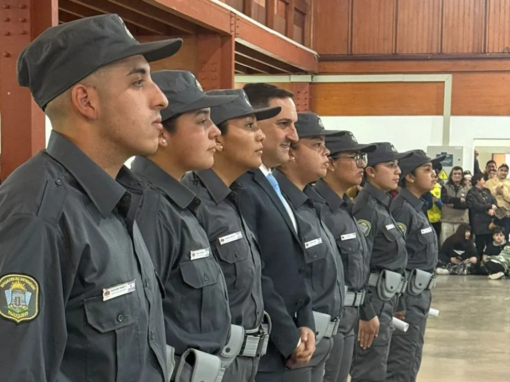 Neuquén: egresó la primera promoción de Aspirantes Agentes 2025