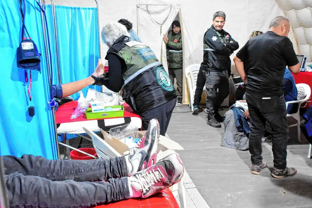 Refugio de La Sirena: asistencia médica, contención y prevención