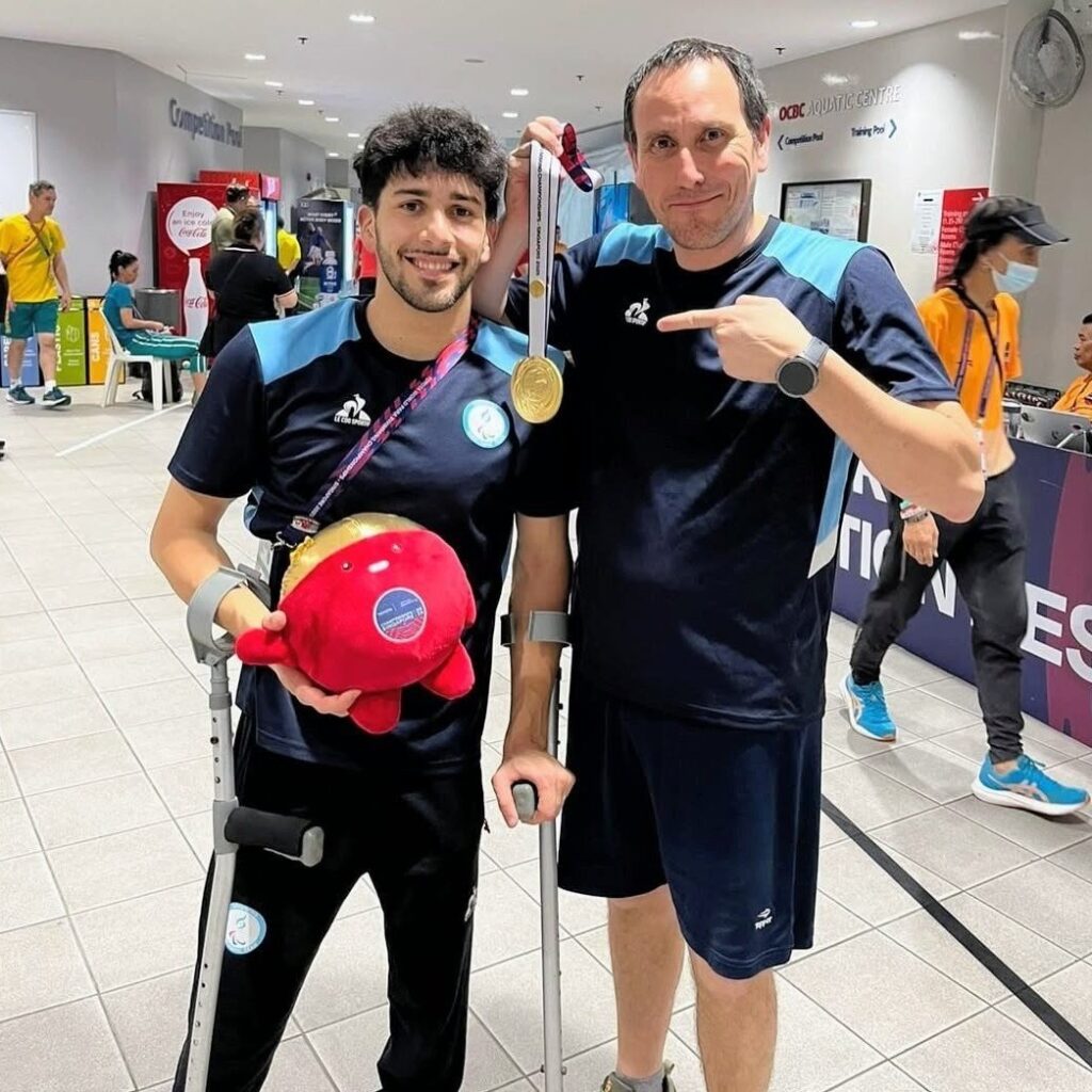 Iñaki Basiloff brilla en Singapur con oro y plata