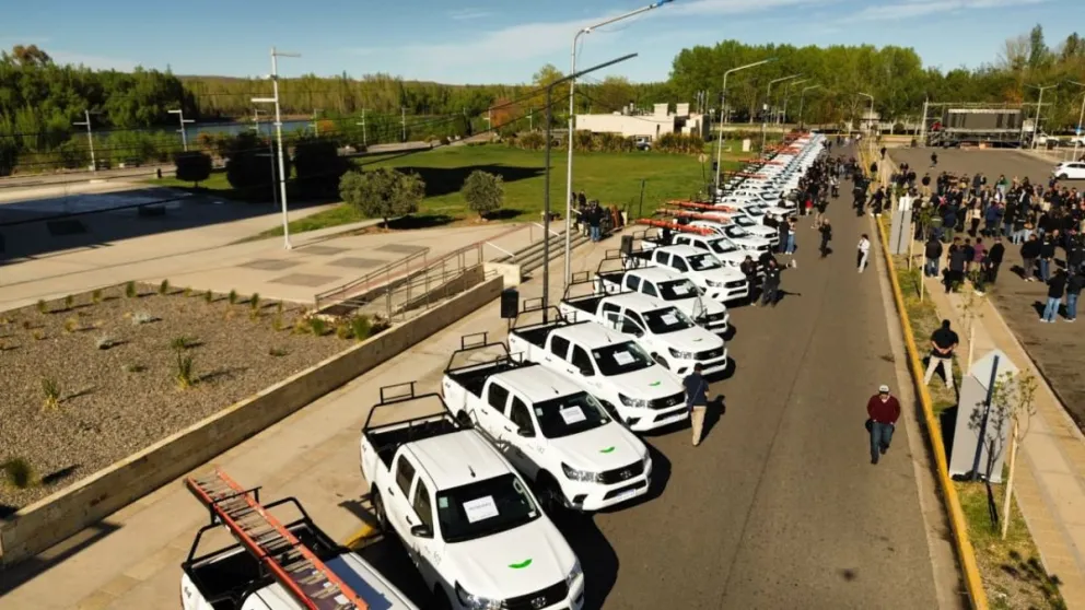Nuevas camionetas para reforzar el trabajo operativo del EPEN