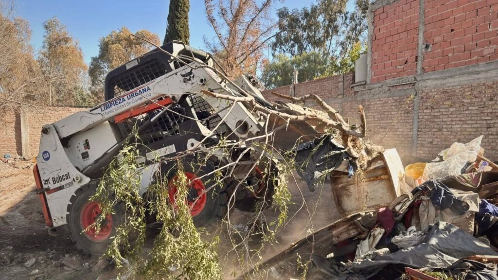 Centenario: operativos para desarmar aguantaderos y limpiar espacios públicos