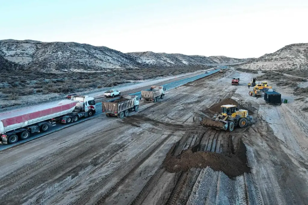 Pavimentación estratégica en la zona petrolera