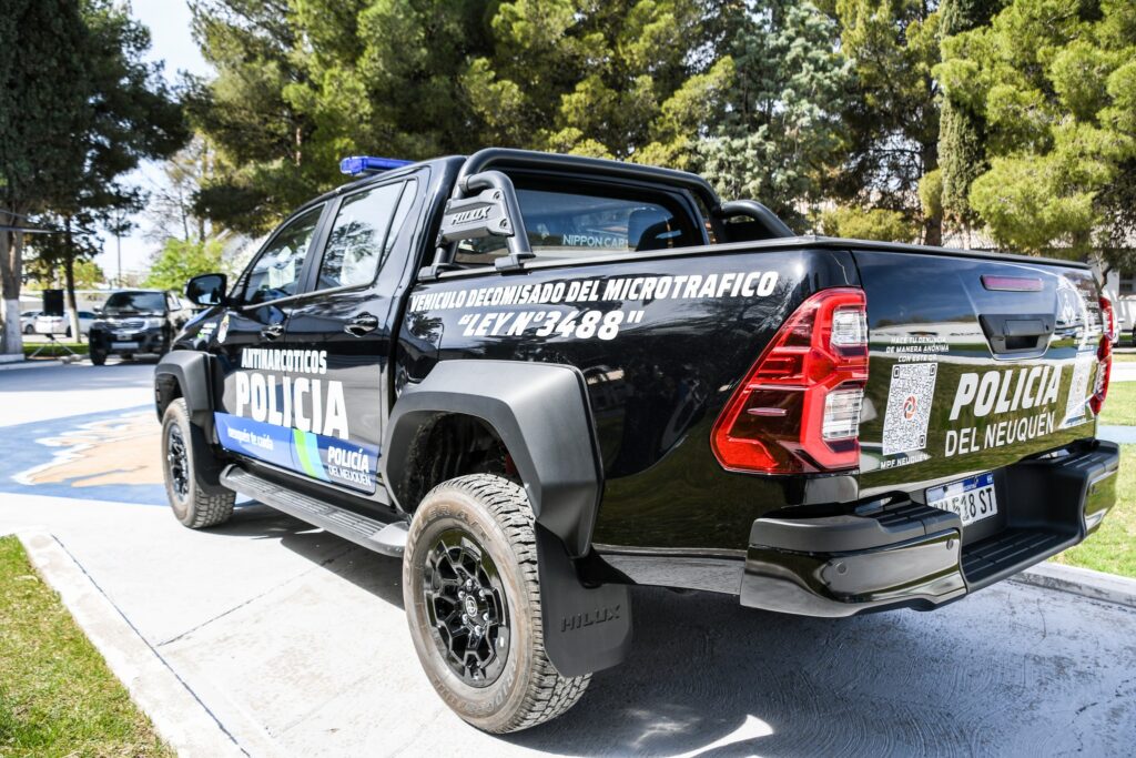 Bienes incautados a narcos pasan a manos de la Policía neuquina