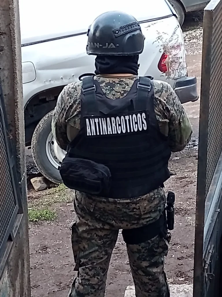 Allanamiento en barrio Gamma: secuestran drogas y un arma de fuego