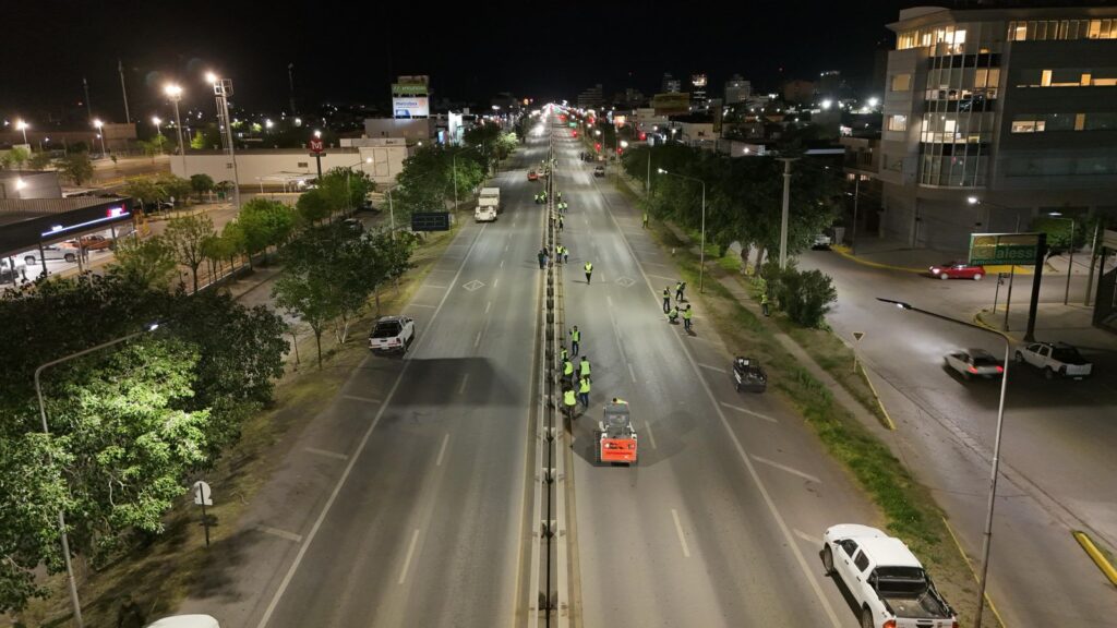 Seguridad vial en foco: intervención nocturna en Avenida Mosconi